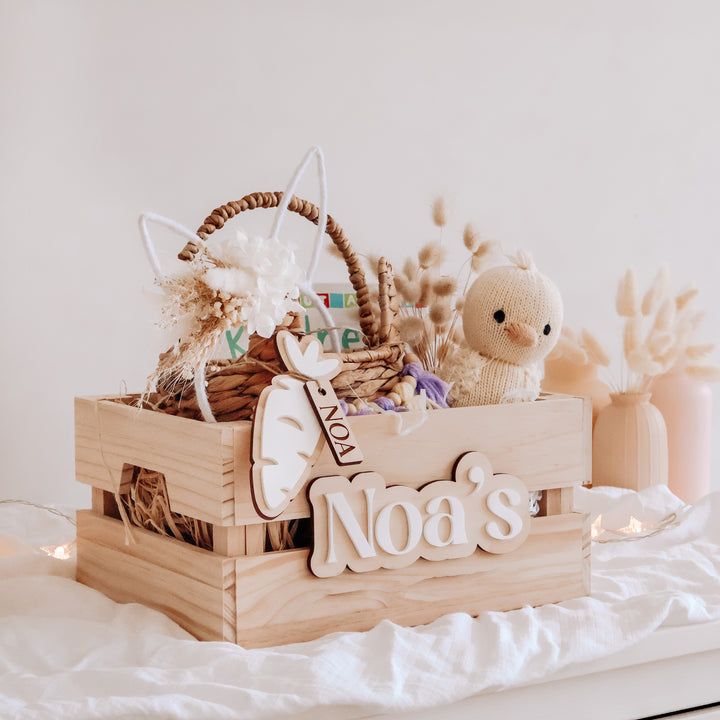 Easter | Wooden Name Crate