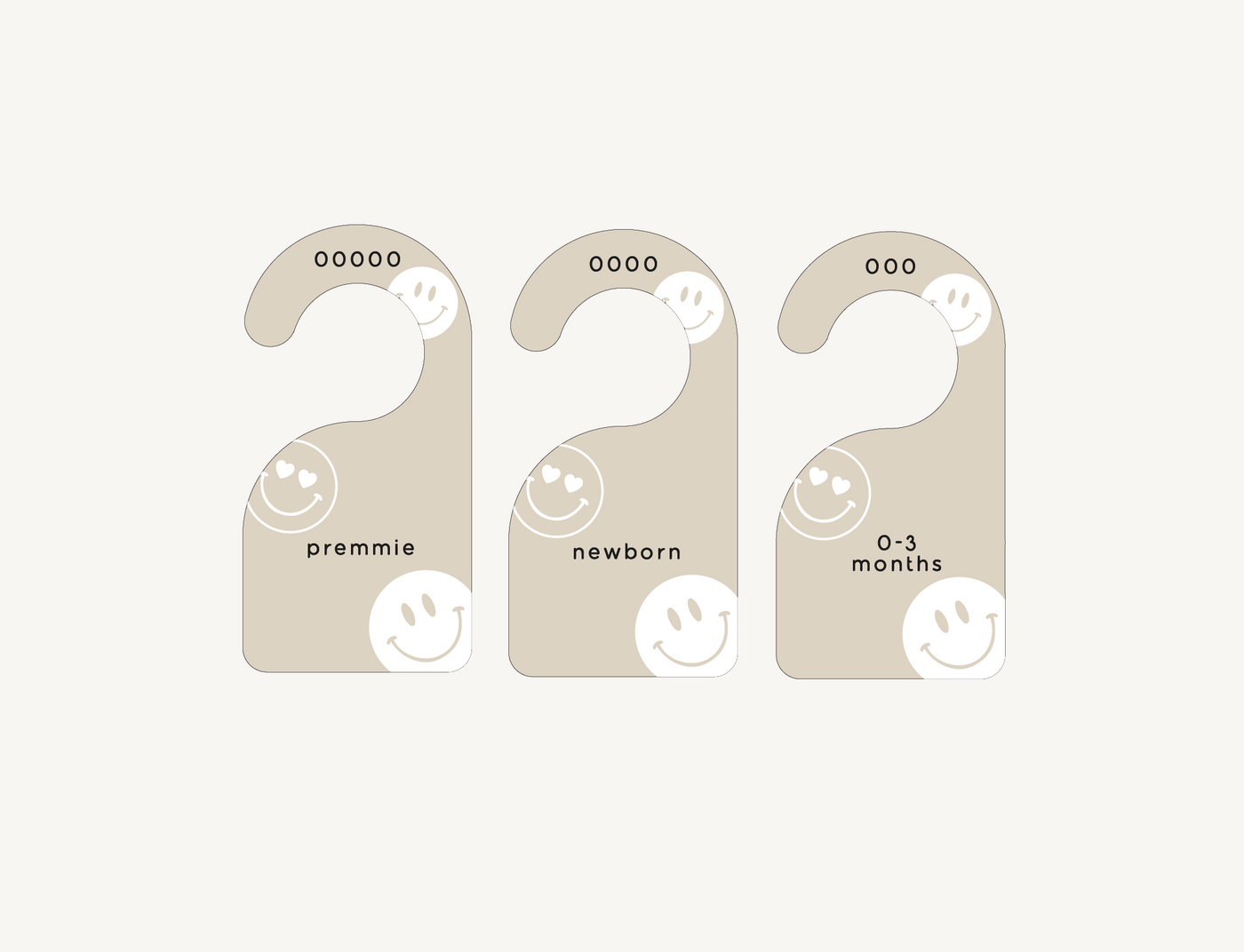 Wardrobe Divider | Closet Organiser - SMILEY