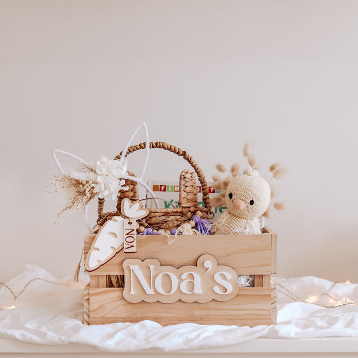 Easter | Wooden Name Crate