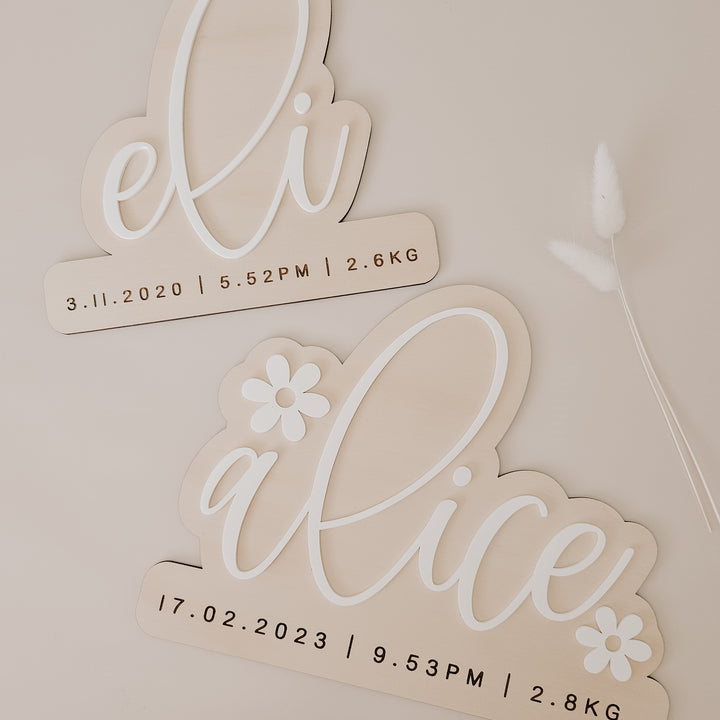 Birth Details / Name Script