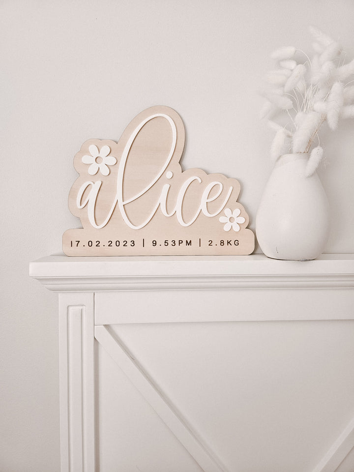 Birth Details / Name Script