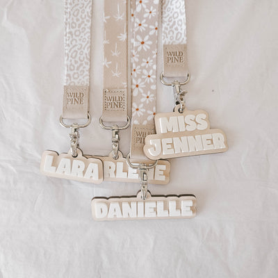 Teachers Lanyard | DELUXE Name Tag | Teachers Gift