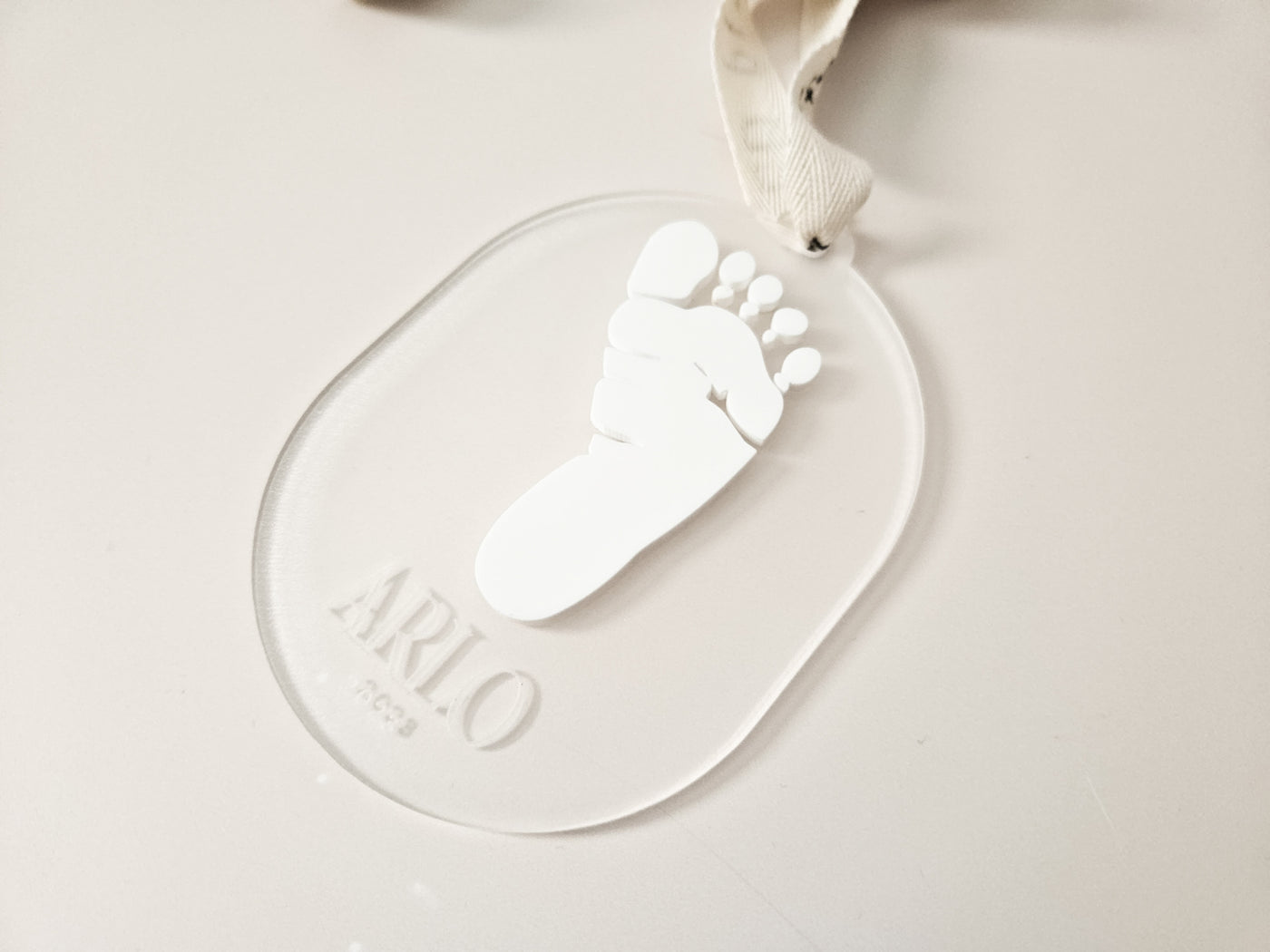 3D footprint baubles | 1:1 footprint