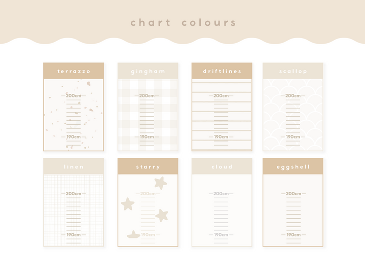 Daisy Duo | Personalised Canvas Growth Chart