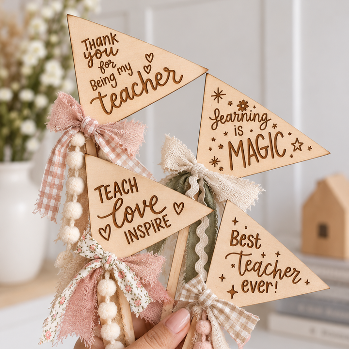 Teacher Gift | Thank you flag