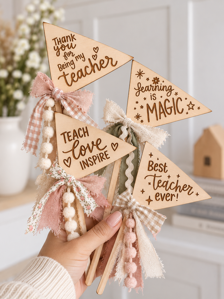 Teacher Gift | Thank you flag