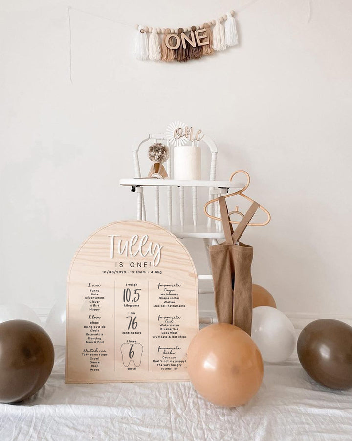 Birthday Milestone Board | Classic
