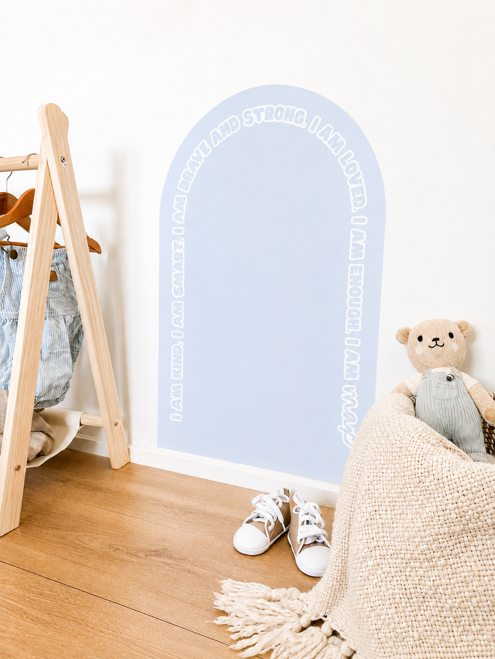 Personalised Affirmation Arch Wall Decal