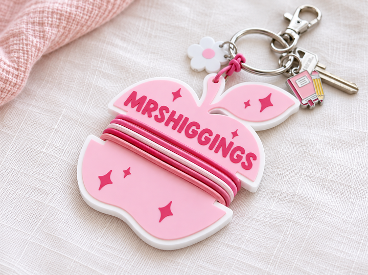 Teachers Gift | Hair Tie Keychain