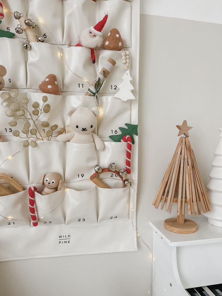 Christmas Countdown Advent Calendar | Wooden Name