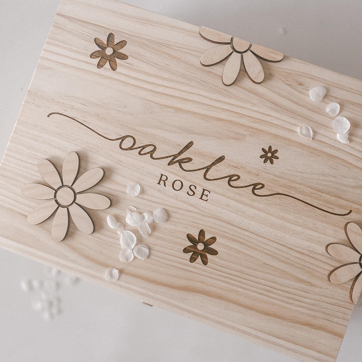Keepsake Box / Memory Box: Daisy