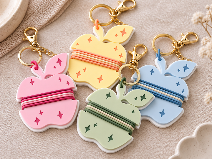 Teachers Gift | Hair Tie Keychain