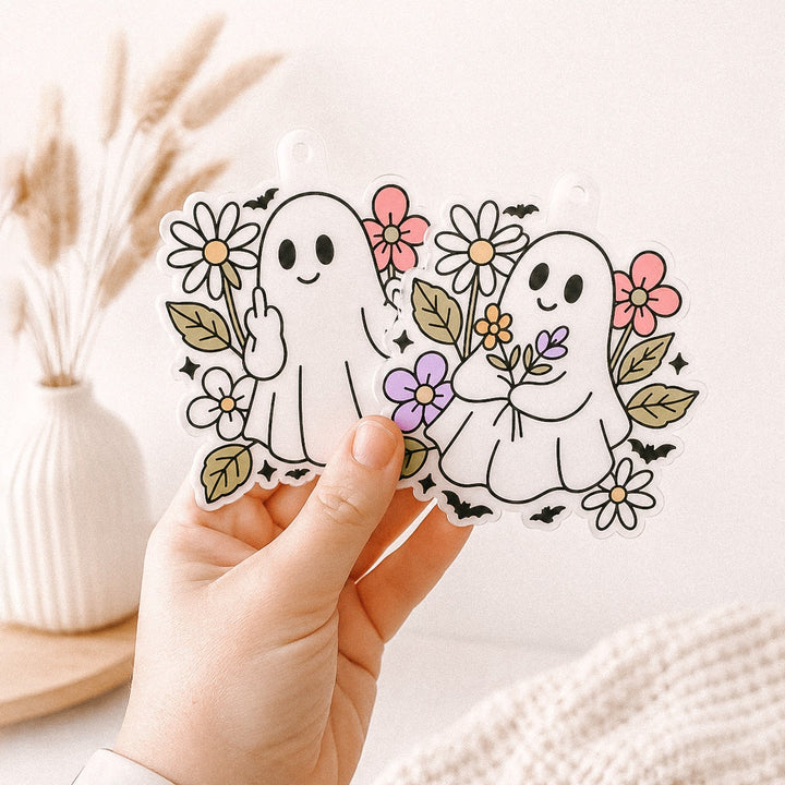 Halloween Ghost Tags
