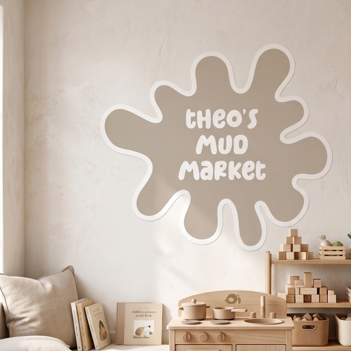 Mud Market Decal | Personalised