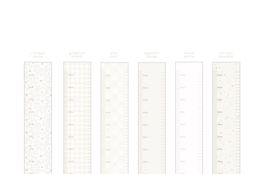 Canvas Growth Chart - Dinosaur