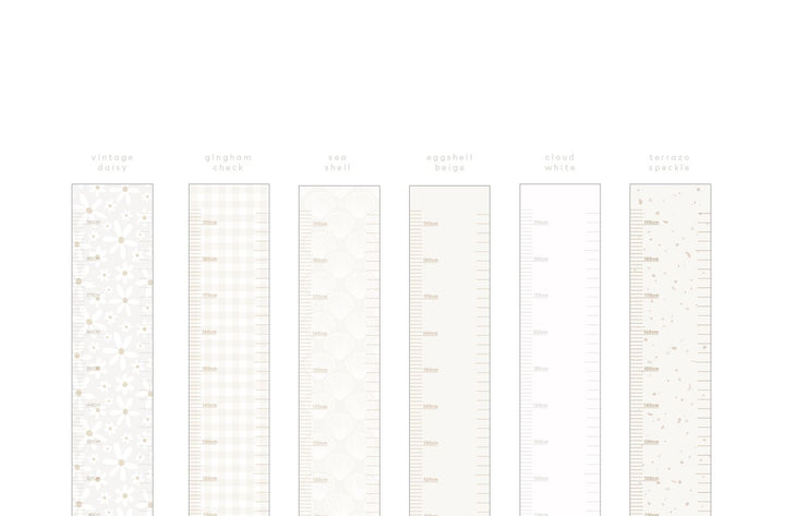 Canvas Growth Chart - Dinosaur