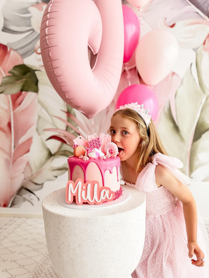 Personalised Cake Charm / Cake Topper / Cake Fropper