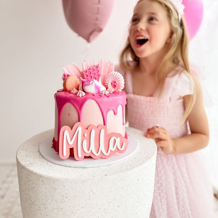 Personalised Cake Charm / Cake Topper / Cake Fropper