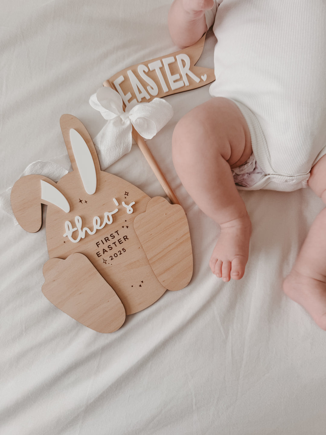 Easter | Easter Footprint Plaque