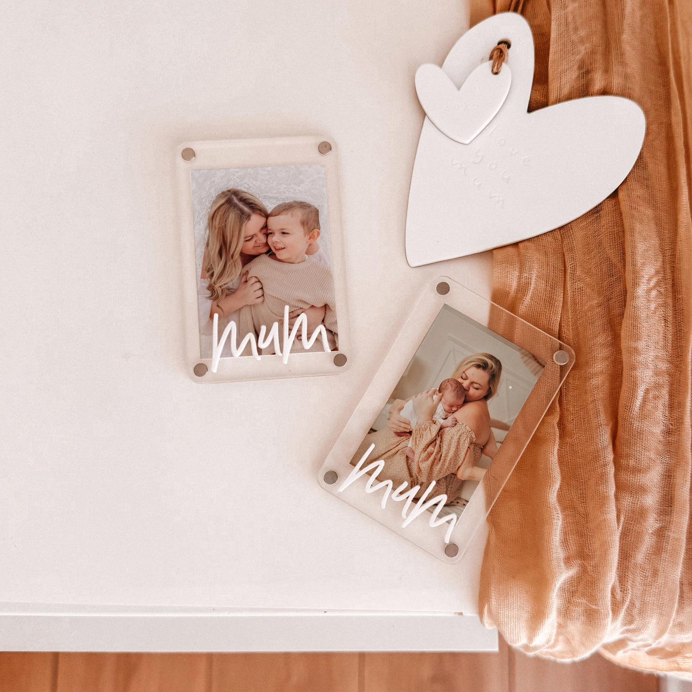 Personalized Acrylic Photo Fridge Magnets