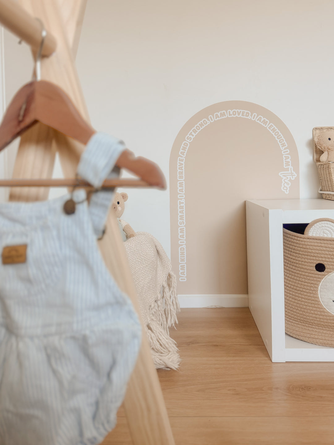 Personalised Affirmation Arch Wall Decal