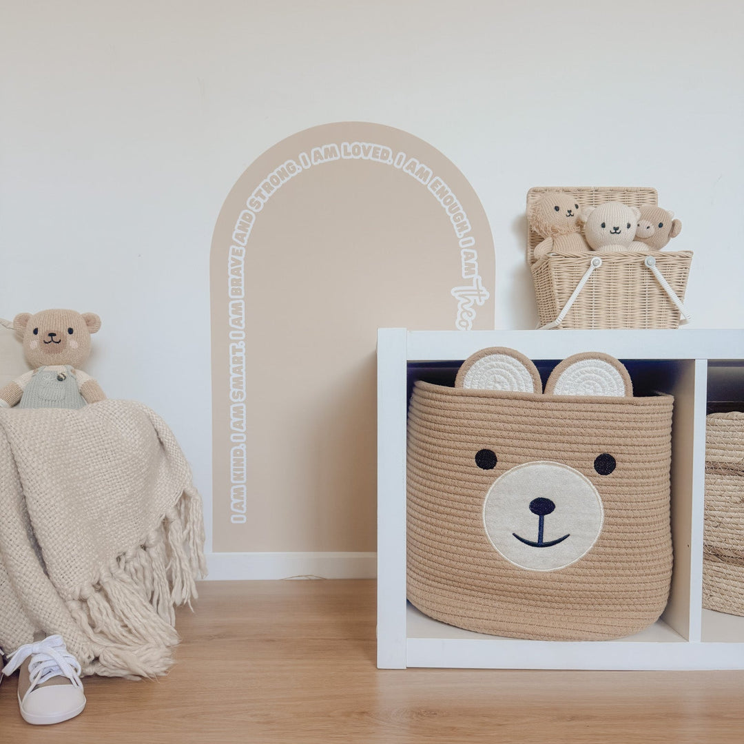 Personalised Affirmation Arch Wall Decal