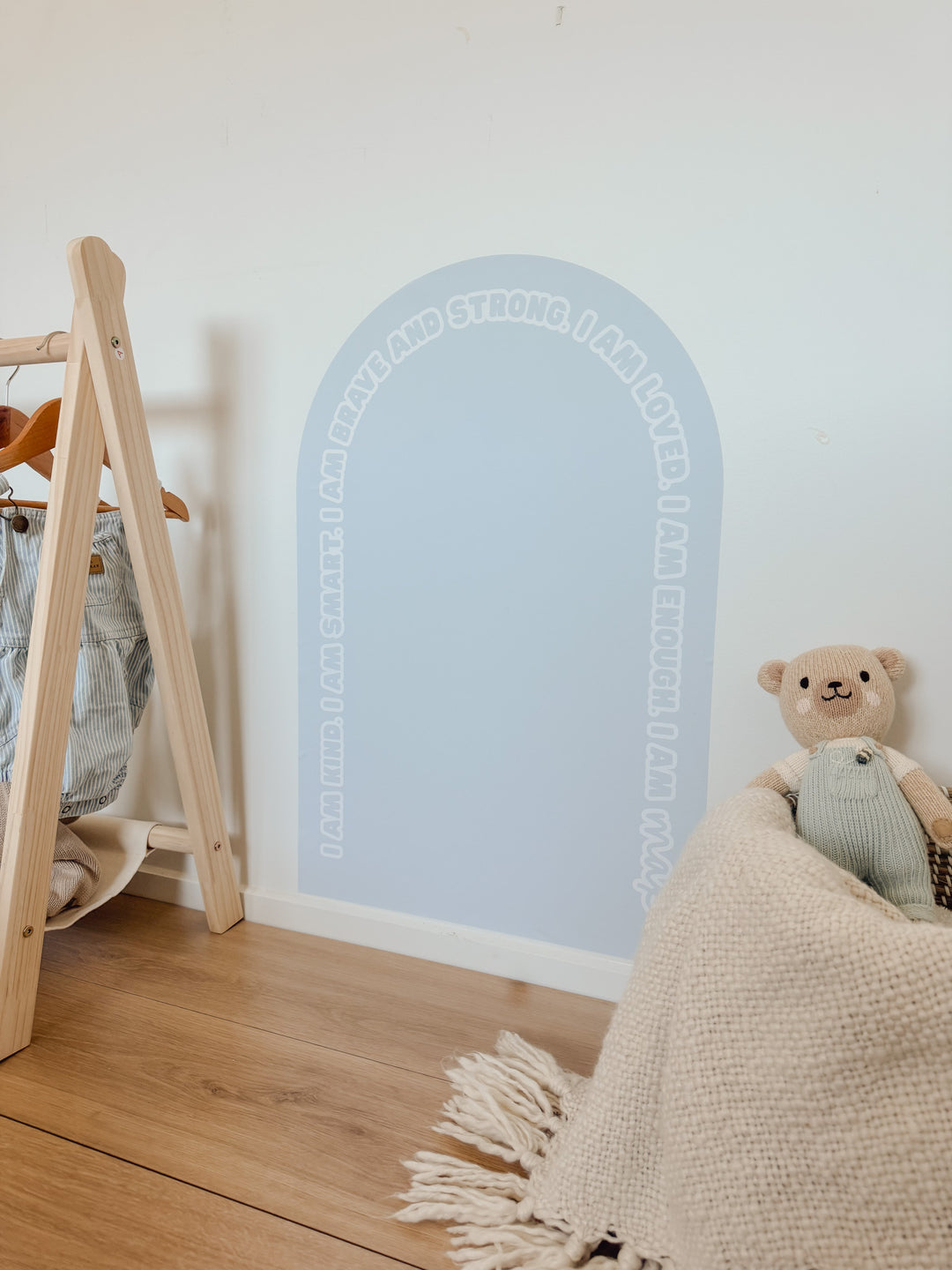Personalised Affirmation Arch Wall Decal