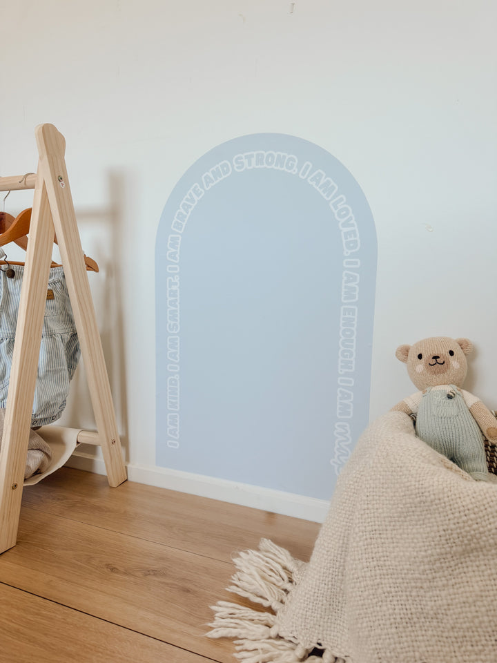 Personalised Affirmation Arch Wall Decal