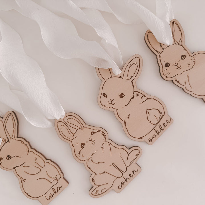 Easter | Bunny Wooden Tags
