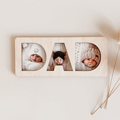 Father's Day DAD Photo Block