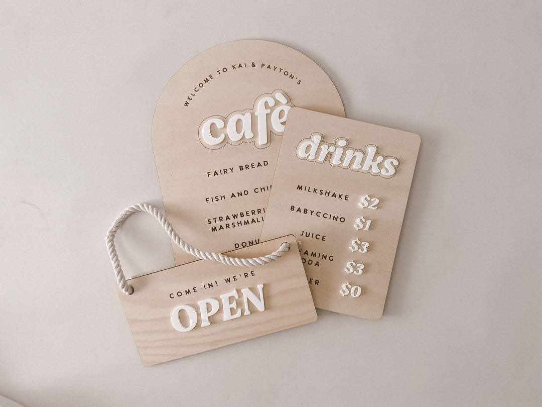 Play Menu | Kids Cafe