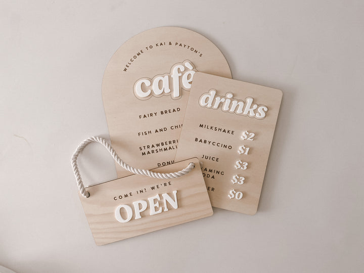 Play Menu | Kids Cafe