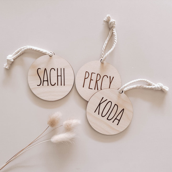 Wooden Baubles