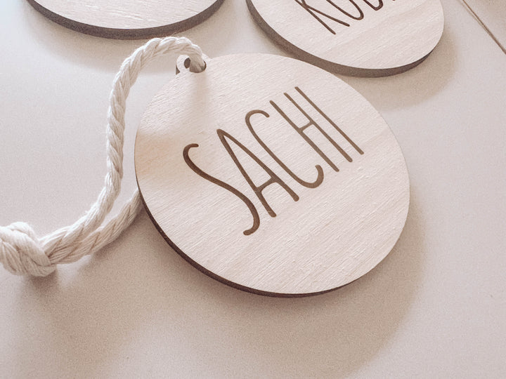 Wooden Baubles