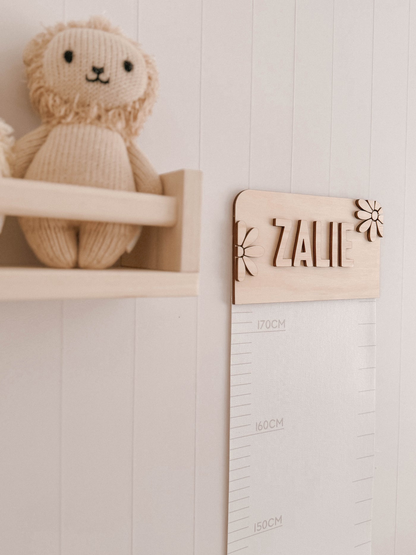 Canvas Growth Chart - Daisy Duo