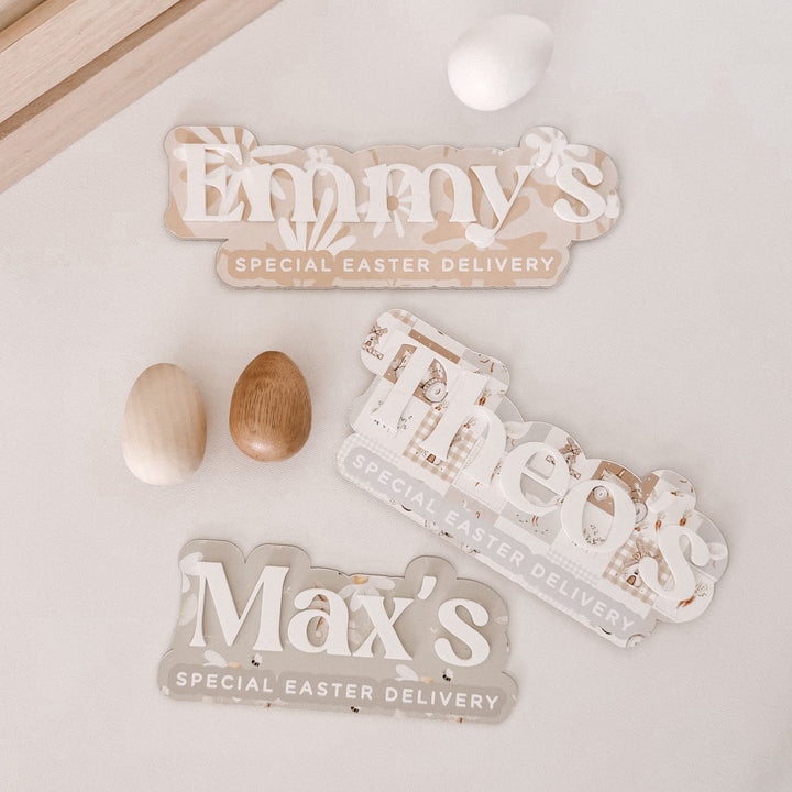 Easter | Acrylic Easter Crate PLAQUE