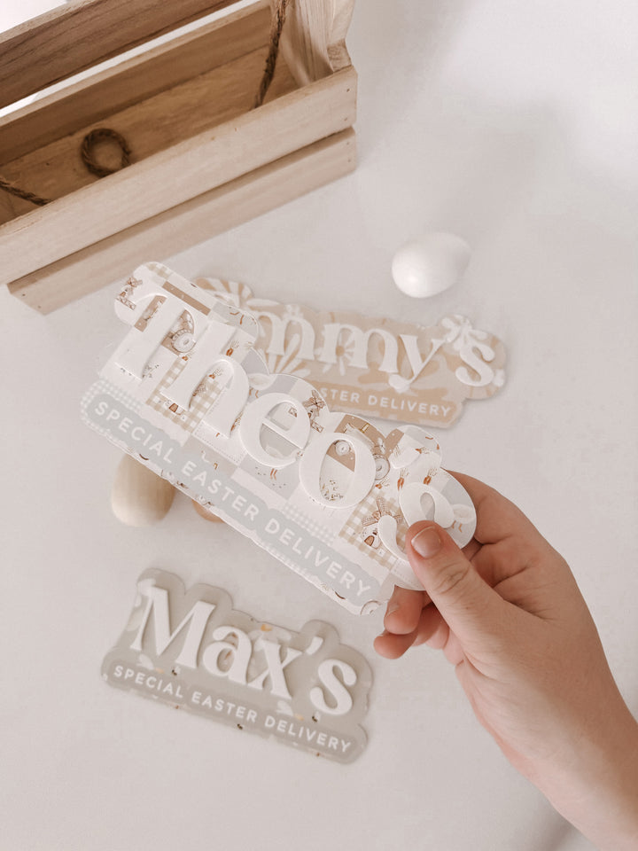 Easter | Acrylic Easter Crate PLAQUE