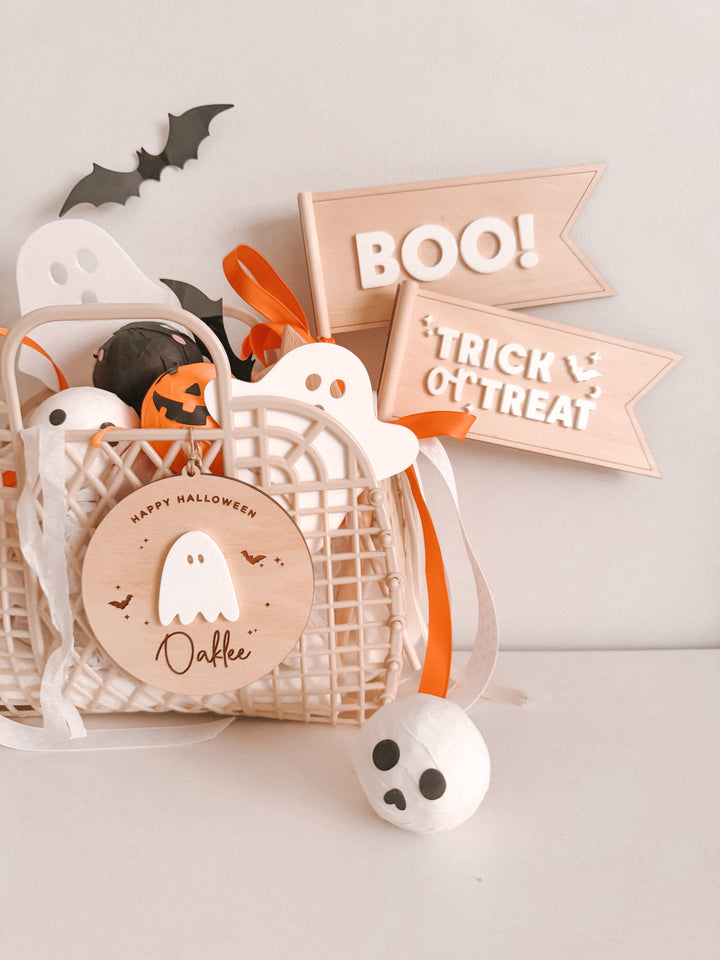 Boo Basket (with ghost tag) | Halloween