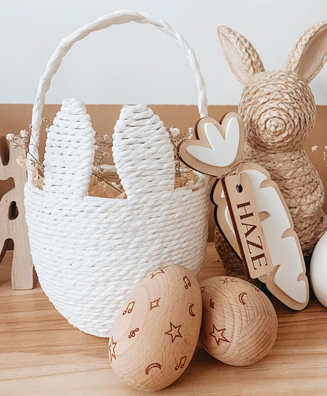Easter | Wooden Easter Carrot Tag