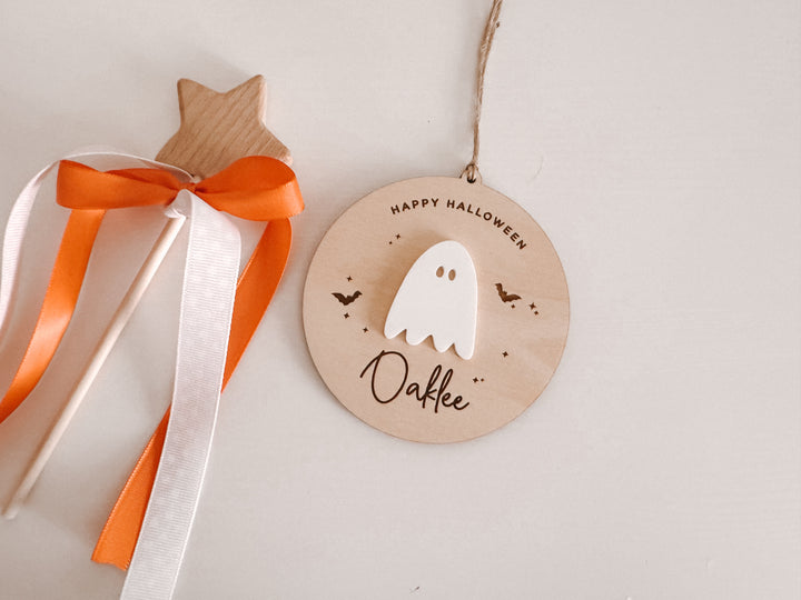 Halloween Ghost Name Tags