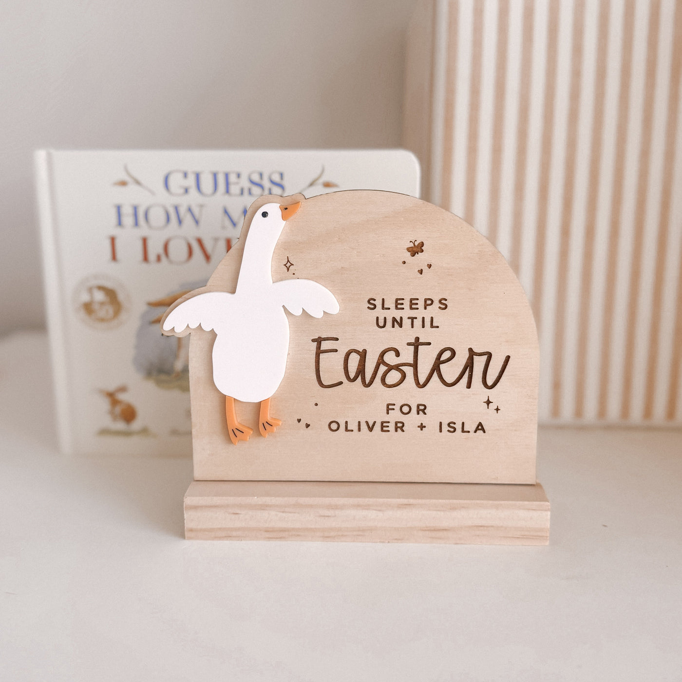 Countdown to Easter | Goose | Standing Sign