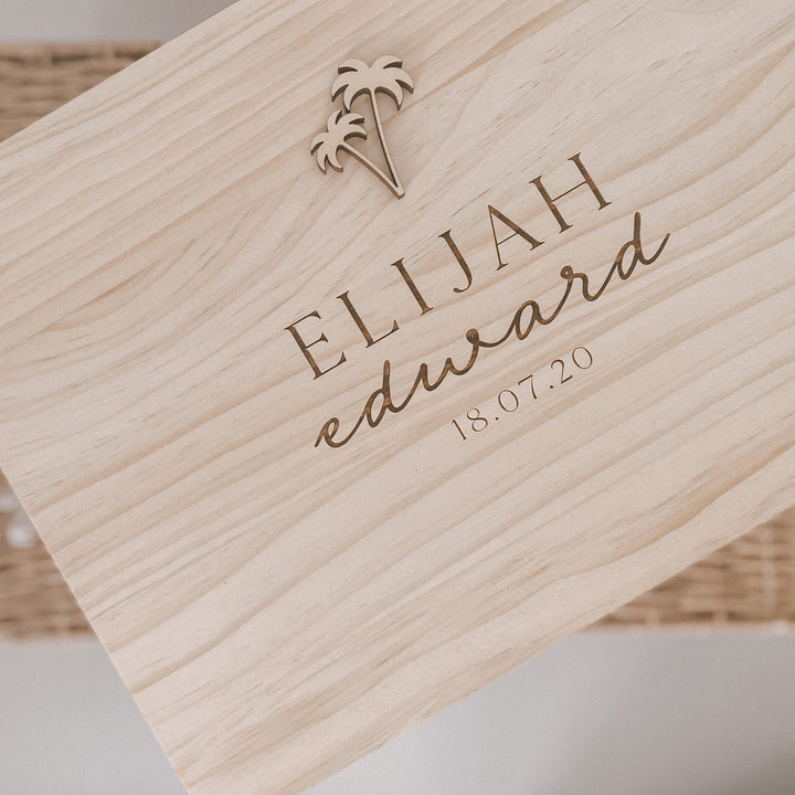 Keepsake Box / Memory Box: Palms