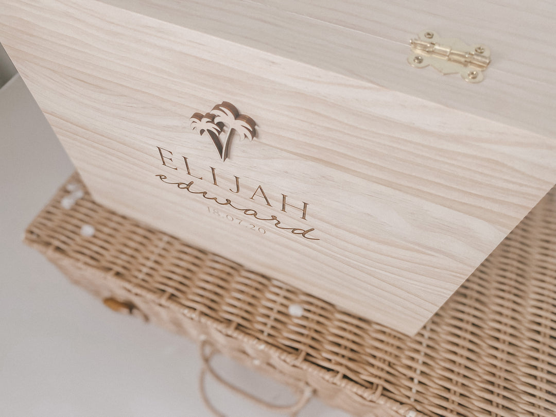 Keepsake Box / Memory Box: Palms