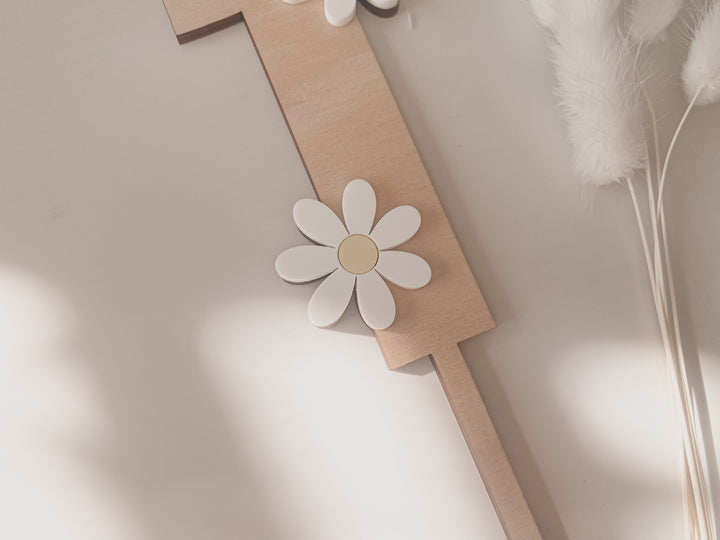 Daisy Number Cake Topper