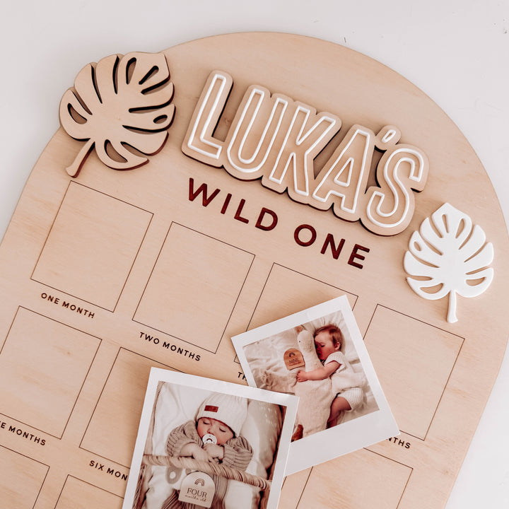 Birthday Board First Year | Wild One