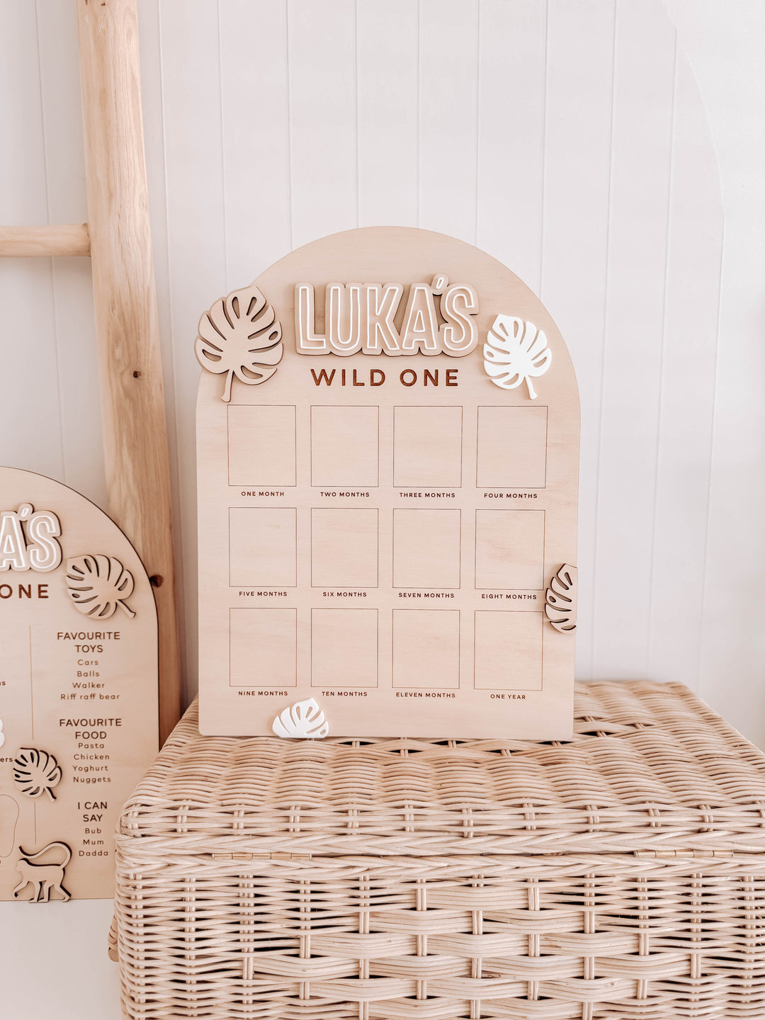 Birthday Board First Year | Wild One