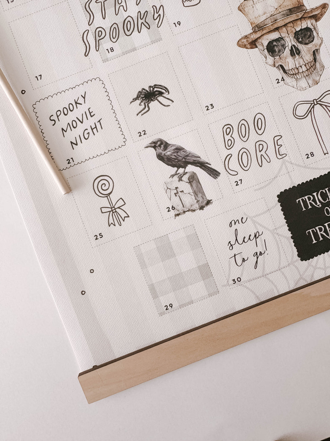 Halloween | Personalised Halloween Countdown Calendar