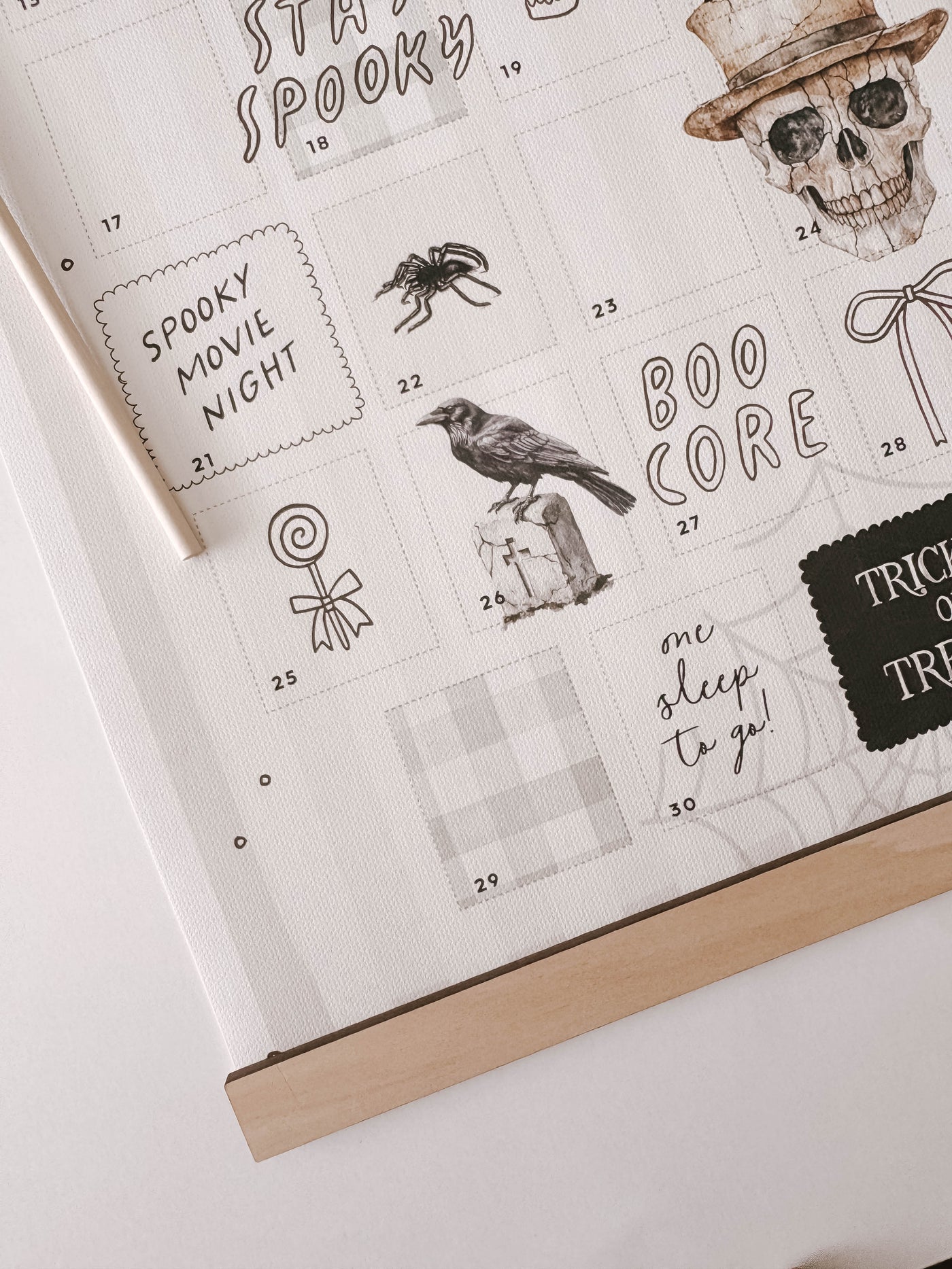 Halloween | Personalised Halloween Countdown Calendar