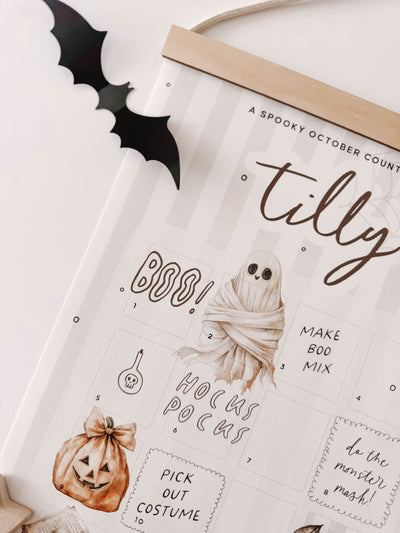 Halloween | Personalised Halloween Countdown Calendar