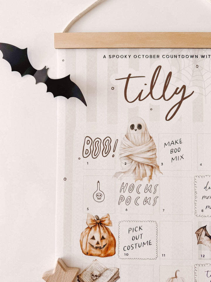 Halloween | Personalised Halloween Countdown Calendar